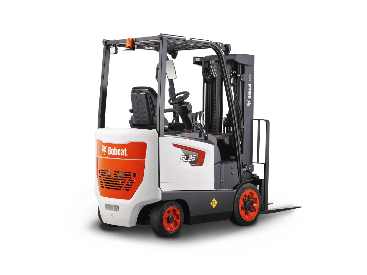 Bob Cat BC20S-7 | BC25S-7 | BC25SE-7 | BC30S-7 | BC32S-7 Medium Capacity 4-Wheel Cushion Electric Counterbalance Forklifts