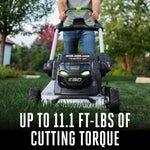 EGO POWER+ Mower 22" Aluminum Deck Select Cut™ Self-Propelled Kit (10.0Ah Battery)