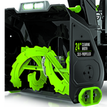 EGO POWER+ 24 in. Self-Propelled 2-Stage Snow Blower with Peak Power™