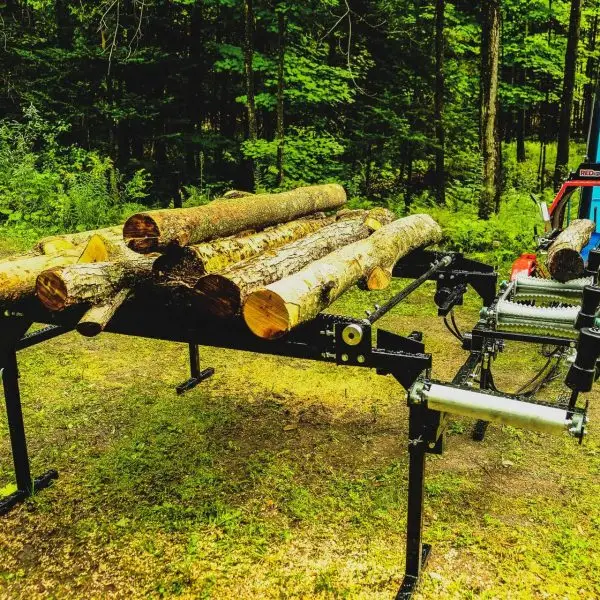 Vallee Forestry Equipment RM2 – Log Table with Hydraulic Infeed