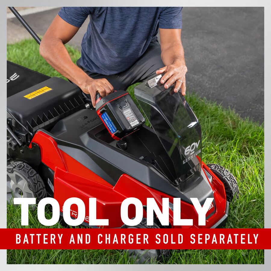 Toro 60V MAX* 21 in. (53 cm) Stripe® Self-Propelled Mower - Battery Not Included (21621T)