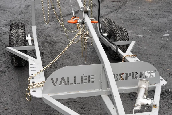 Vallee Forestry Equipment Logging Trailer – Vallee Express