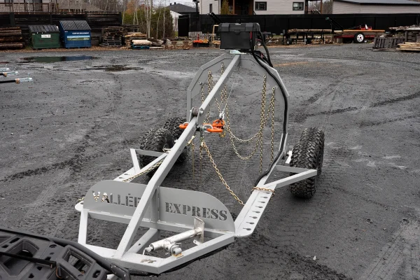 Vallee Forestry Equipment Logging Trailer – Vallee Express