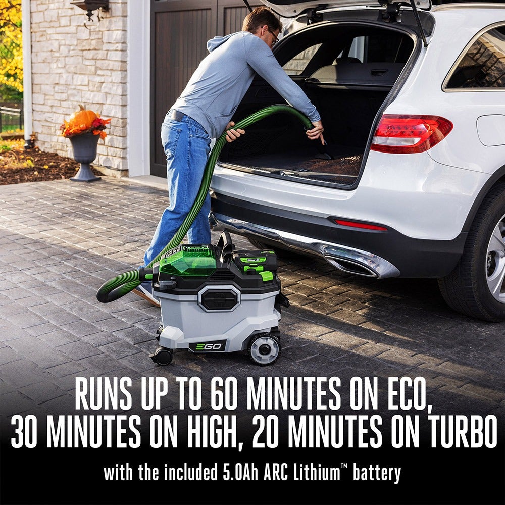 EGO POWER+ 9 Gallon Wet/Dry Vacuum