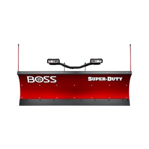 BOSS Snowplow 8' Steel Full-Trip Super-Duty