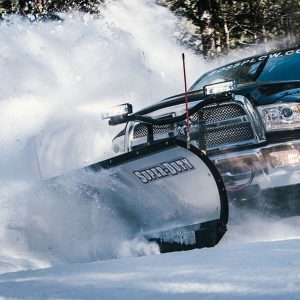 BOSS Snowplow 9' Stainless Steel Trip-Edge Super-Duty