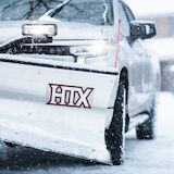 BOSS Snowplow 7'6" Stainless Steel HTX V-Blade