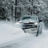 BOSS Snowplow 7'6" Stainless Steel HTX V-Blade