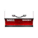 BOSS Snowplow 8' Steel Full-Trip Super-Duty