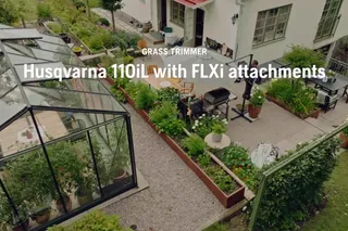 Husqvarna 110iL FLXi with Trimmer Attachment (battery and charger included)