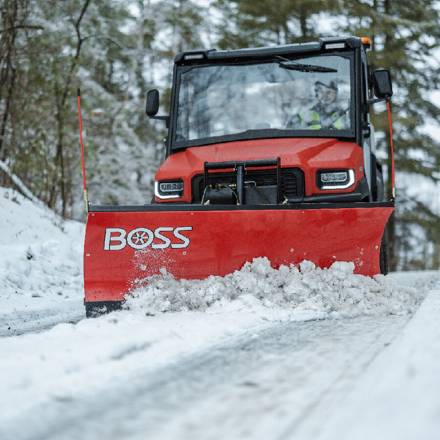 BOSS Snowplow 6' Poly Straight Blade