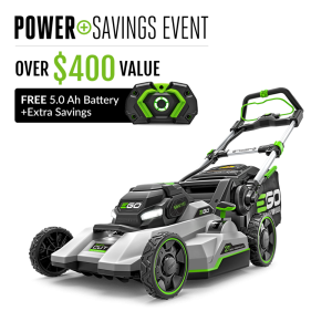 EGO POWER+ Mower 21" Select Cut™ System with Touch Drive™ Self-Propelled Kit (7.5Ah Battery)