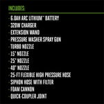 EGO POWER+ 2100 PSI Compact Pressure Washer