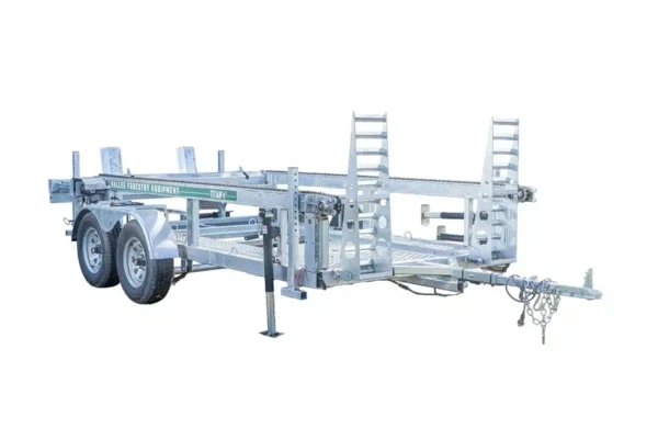 Vallee Forestry Equipment TITAN ROAD TRAILER Hydraulic Infeed Log Table Vallee Forestry Equipment TITAN ROAD TRAILER Hydraulic Infeed Log Table