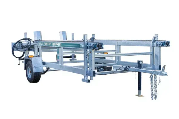 Vallee Forestry Equipment TITAN ROAD Hydraulic Infeed Log Table Vallee Forestry Equipment TITAN ROAD Hydraulic Infeed Log Table